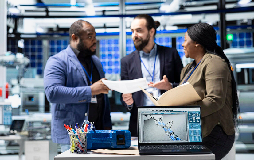 Building enterprise software inside an industrial group