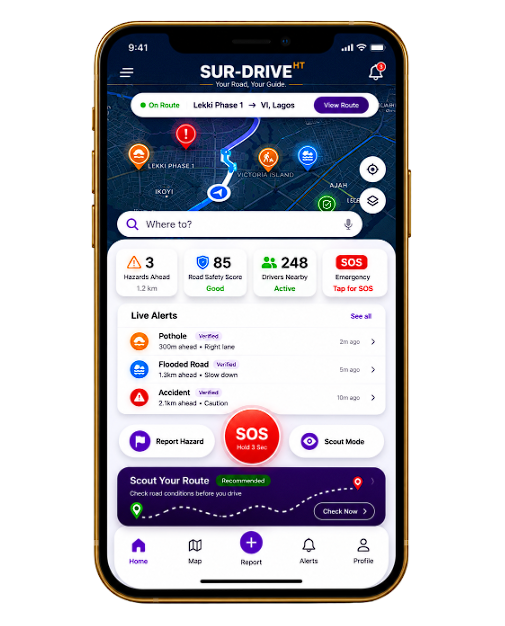 Product interface, SurDrive